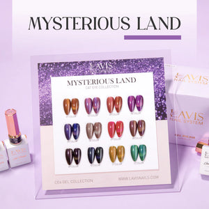 LAVIS Cat Eyes CE6 (Ver1) - 12 - Gel Polish 0.5 oz - Mysterious Land Collection