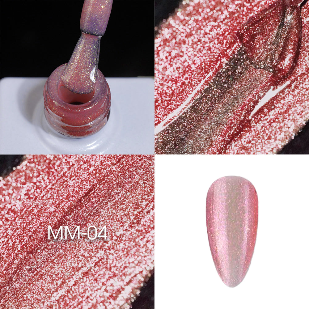 LAVIS MM04 - Gel Polish 0.5oz - Mermaid Lagoon Glitter Collection by LAVIS NAILS sold by DTK Nail Supply