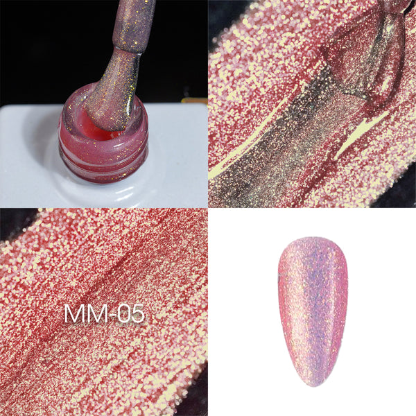 LAVIS MM05 - Gel Polish 0.5oz - Mermaid Lagoon Glitter Collection by LAVIS NAILS sold by DTK Nail Supply