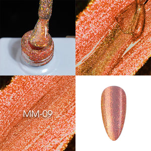 LAVIS MM09 - Gel Polish 0.5oz - Mermaid Lagoon Glitter Collection by LAVIS NAILS sold by DTK Nail Supply