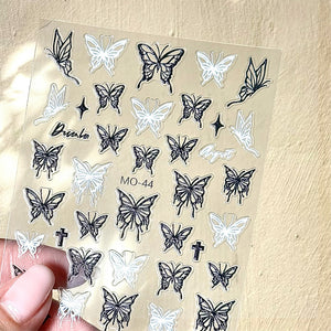 3D Nail Art Stickers MO-44