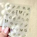 3D Nail Art Stickers MO520 - MO521