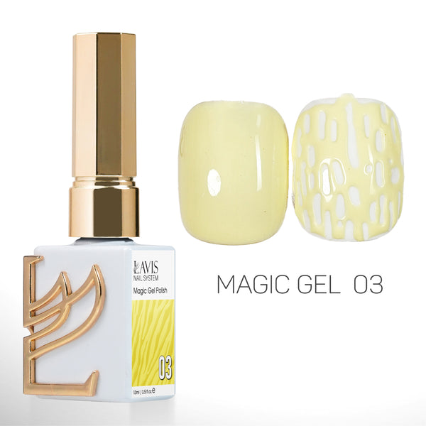 LAVIS Magic Gel Set 12 Colors - 0.5 oz