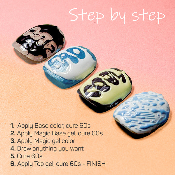 LAVIS Magic Base Gel + Magic Gel 04