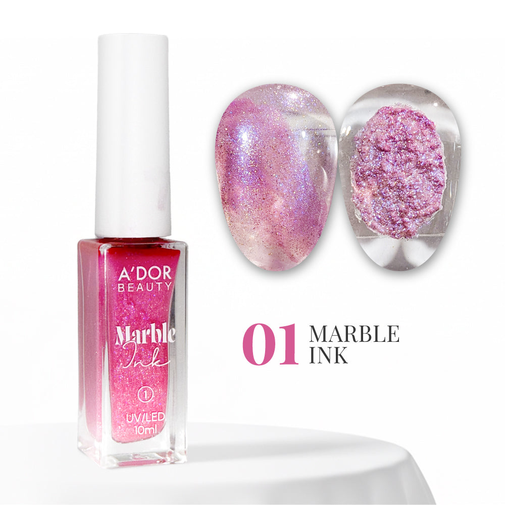 A'DOR Marble Ink - 01 - Pink