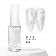 A'DOR Marble Ink - White 10ml Nail Art Liner Ink - DTK Nail Supply