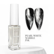 A'DOR Marble Ink - Pearl White 10ml Nail Art Liner Ink - DTK Nail Supply