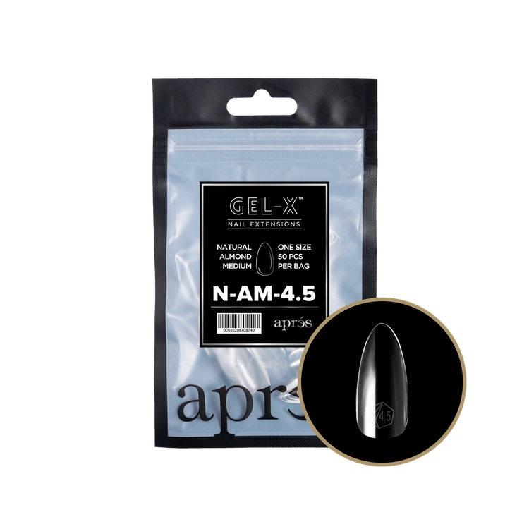 APRES - Gel-X Natural Almond Medium 4