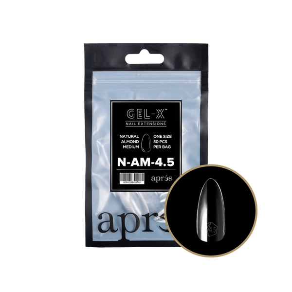 APRES - Gel-X Natural Almond Medium 4