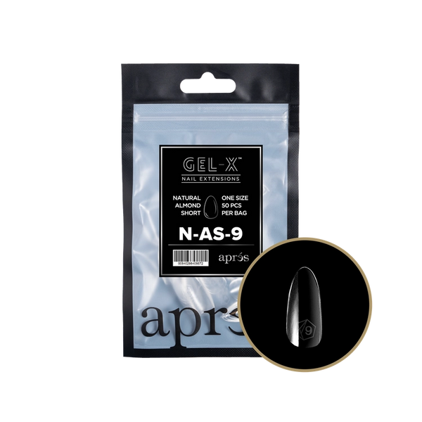 APRES - Gel-X Natural Almond Short 9