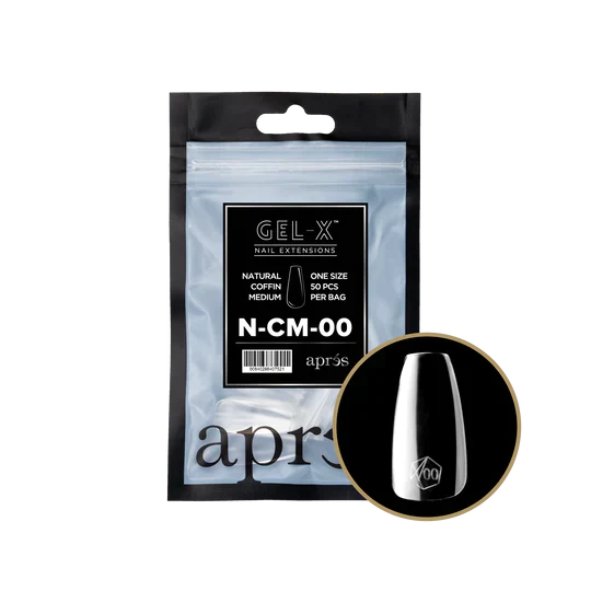 APRES - Gel-X Natural Coffin Medium #00