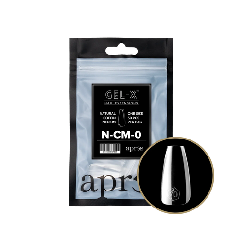 APRES - Gel-X Natural Coffin Medium #0