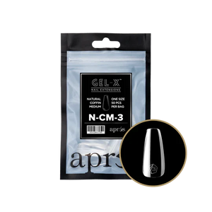 APRES - Gel-X Natural Coffin Medium #3