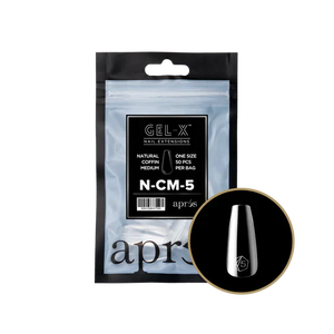 APRES - Gel-X Natural Coffin Medium #5