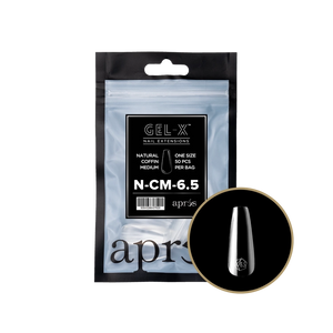 APRES - Gel-X Natural Coffin Medium #6.5
