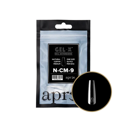 APRES - Gel-X Natural Coffin Medium #9