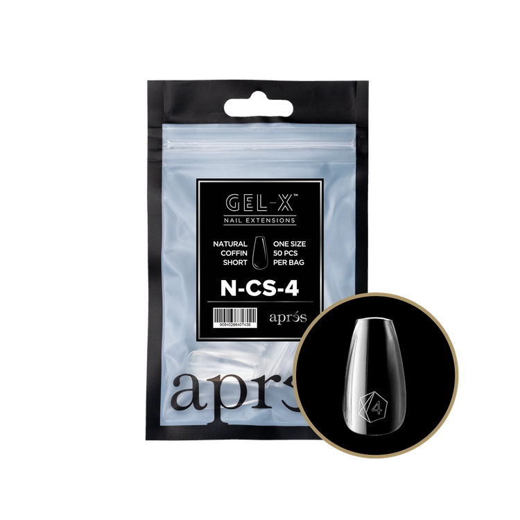 APRES - Gel-X Natural Coffin Short 4