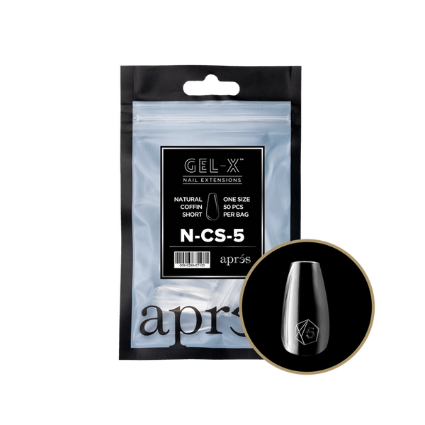 APRES - Gel-X Natural Coffin Short 5