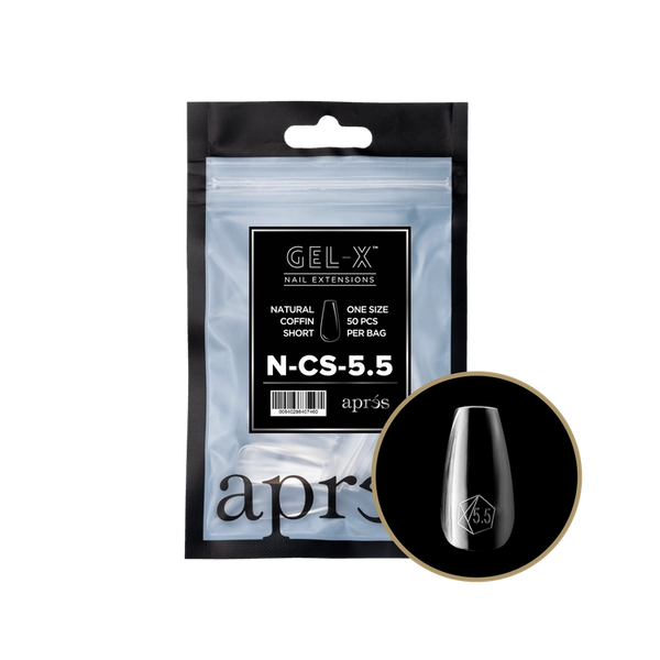 APRES - Gel-X Natural Coffin Short 5.5