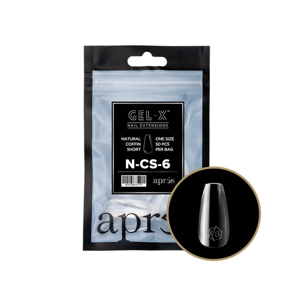 APRES - Gel-X Natural Coffin Short 6