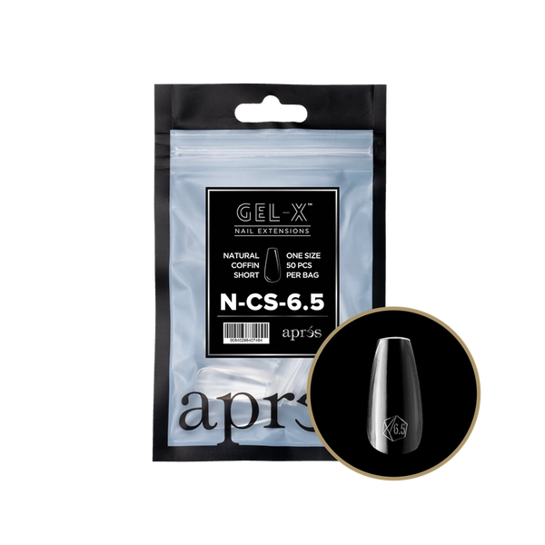 APRES - Gel-X Natural Coffin Short 6.6