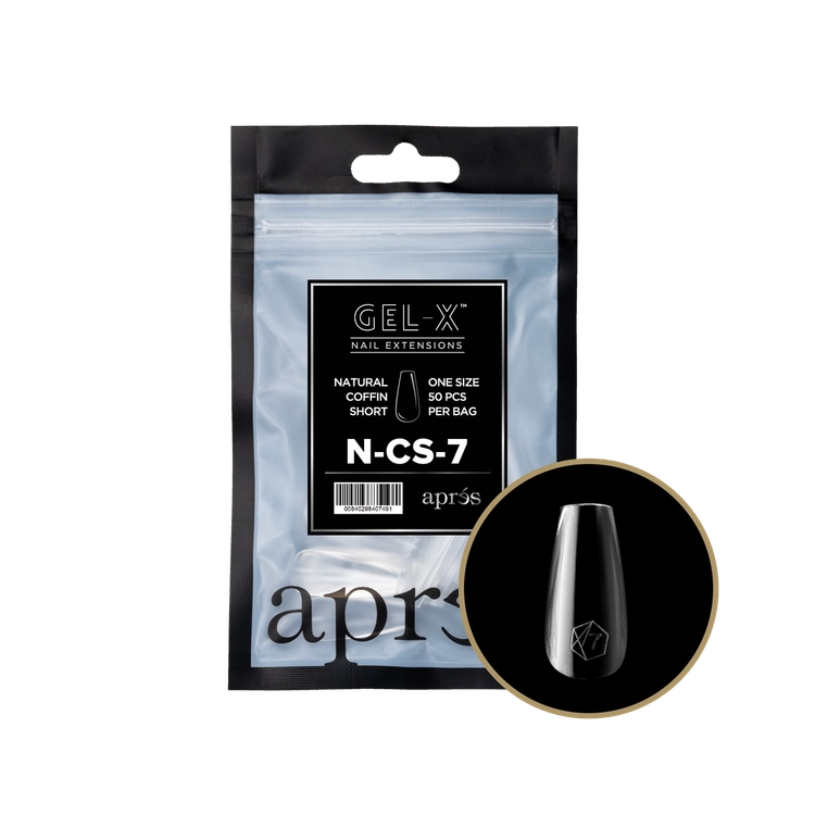 APRES - Gel-X Natural Coffin Short 7