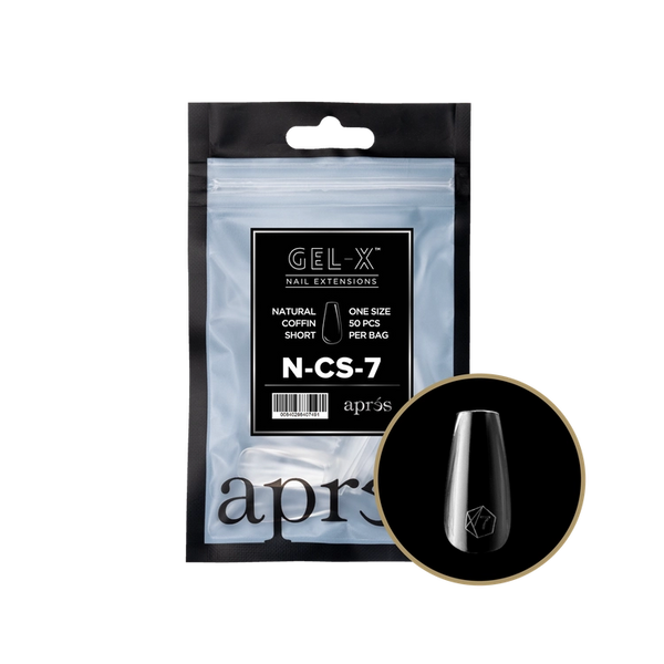 APRES - Gel-X Natural Coffin Short 7