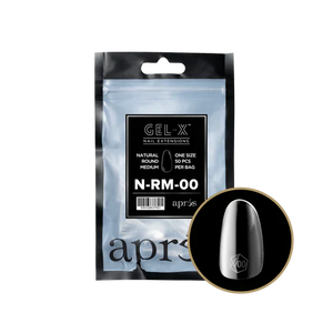 APRES - Gel-X Natural Round Medium #00