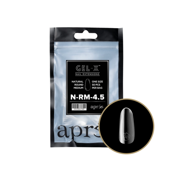 APRES - Gel-X Natural Round Medium Refill Bag