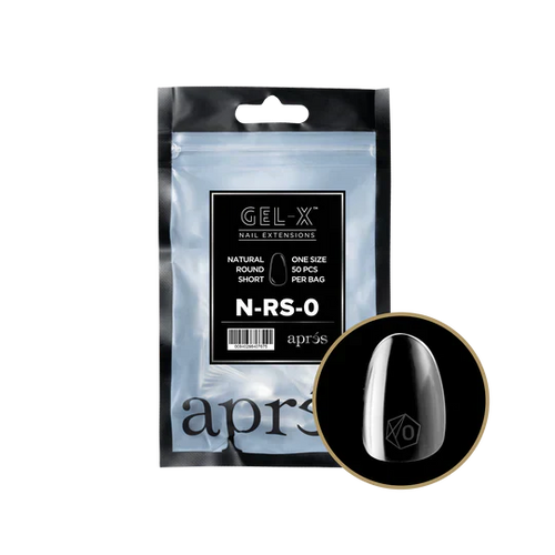 APRES - Gel-X Natural Round Short #0
