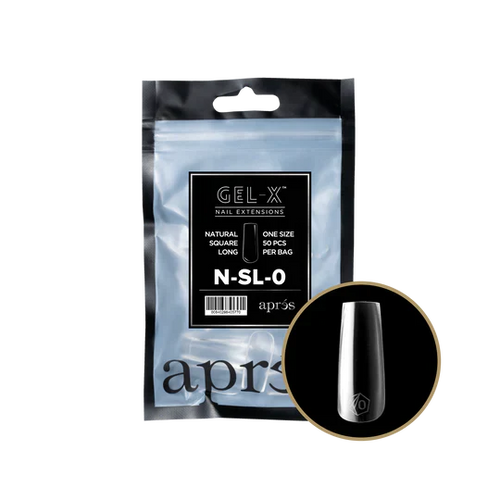 APRES - Gel-X Natural Square Long #0