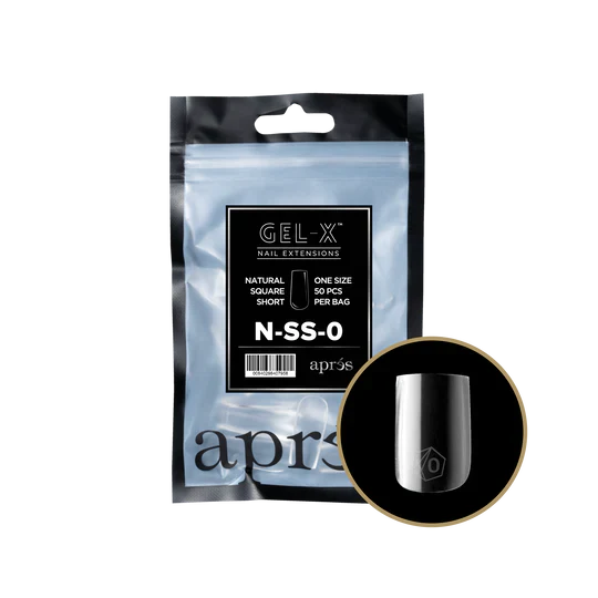 APRES - Gel-X Natural Square Short #0