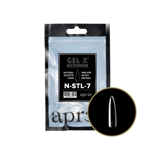 APRES - Gel-X Natural Stiletto Long #7