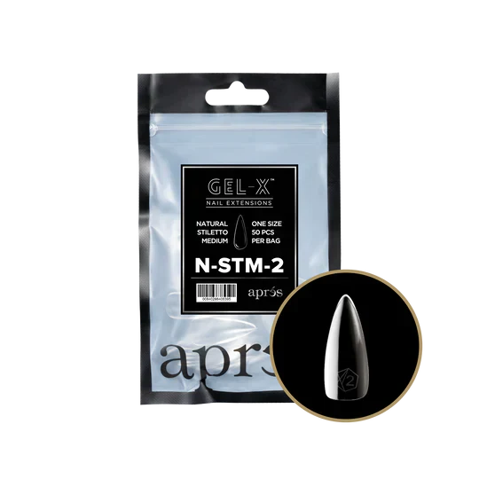 APRES - Gel-X Natural Stiletto Medium #2
