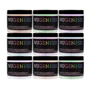 One Line NuGenesis 250 Dipping Powder Colors by NuGenesis sold by DTK Nail Supply