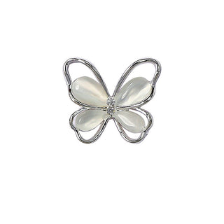 #318 Silver LX2 #318-320 2PCS Large Butterfly Nail Charm by Nail Charm sold by DTK Nail Supply