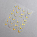 5D Nail Stickers ST-2306-5 - Flake Gold