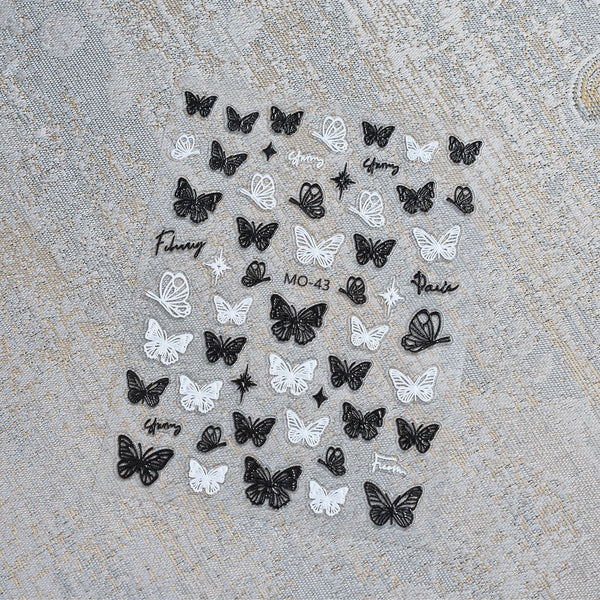 3D Nail Art Stickers MO-43