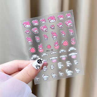  3D Sanrio Nail Art Stickers MO-36 by Joyful Nail sold by DTK Nail Supply