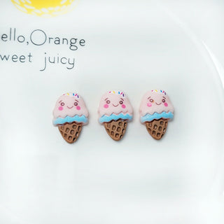  #429-430 2PCS Ice Cream Cone Charm by Nail Charm sold by DTK Nail Supply