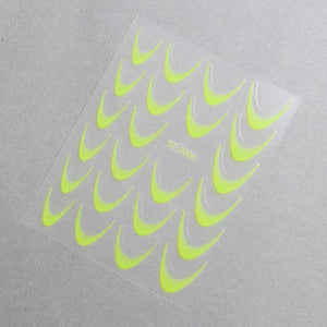 🎁 5D Nail Stickers ST-2306-12 - Neon Yellow (100% off)