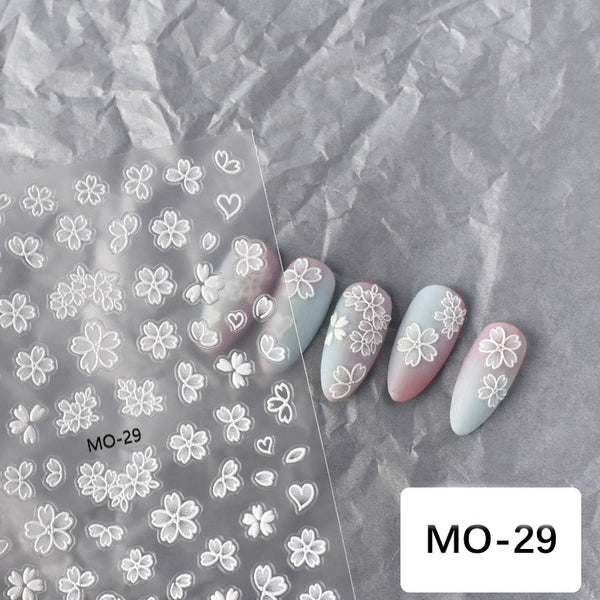 3D Nail Art Stickers MO-29