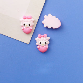 #398 My Sweet Piano Heart Nail Charm #395-400 2PCS My Melody Heart Nail Charm by Nail Charm sold by DTK Nail Supply