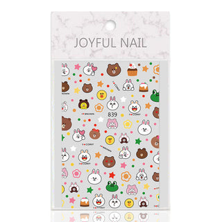 3D Nail Art Stickers JO-839