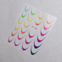 5D Nail Stickers ST-2306-8 - Laser Rainbow