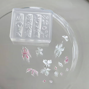 3D Nail Charm Mold 16 - Flower