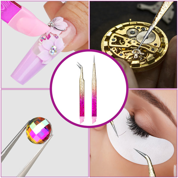 Stainless Steel Gradient Ice Tweezers Multifunctional