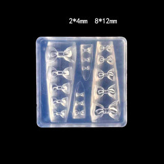  3D Nail Charm Mold 1 - 16 Bows by OTHER sold by DTK Nail Supply