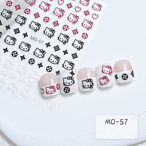 3D Nail Art Stickers MO-57
