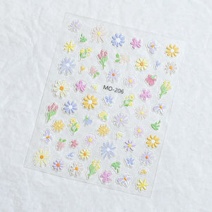 3D Nail Art Stickers MO-206